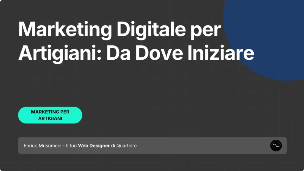 marketing per artigiani