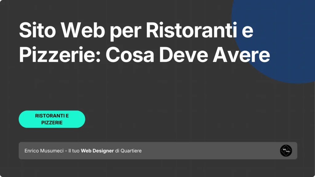 ristoranti e pizzerie